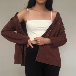 Vintage Brown Cardigan